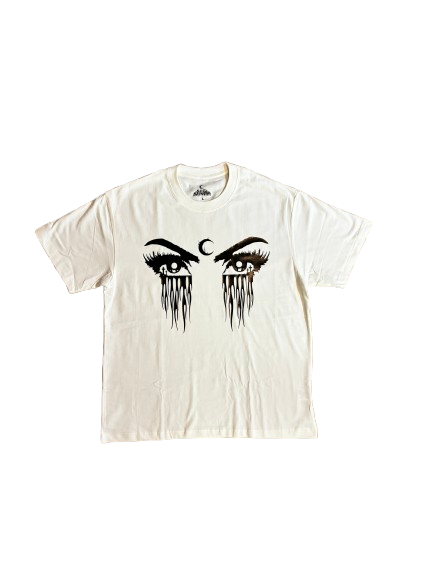 "CRYING FLAMES" T-SHIRT (PRE-MADE)